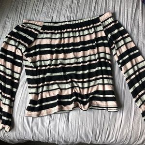 Off the shoulder blouse